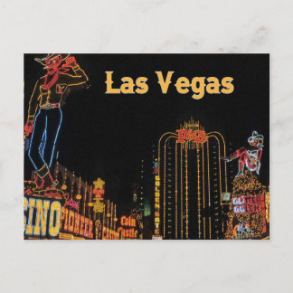 LAS VEGAS néon voyagent Carte postale