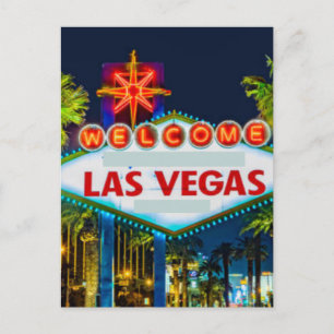 Las Vegas, Nevada Carte postale de la skyline