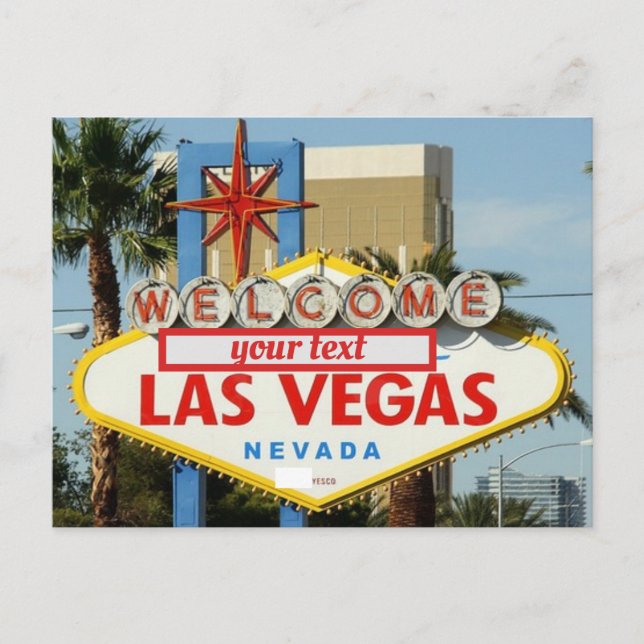 Las Vegas, Nevada | Carte postale de la skyline (Devant)