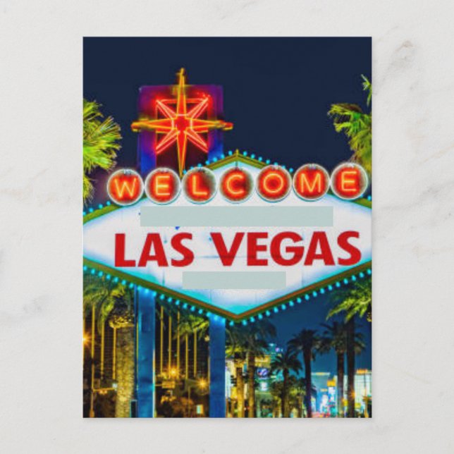 Las Vegas, Nevada | Carte postale de la skyline (Devant)