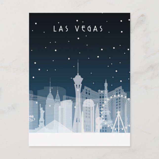 Las Vegas, Nevada | Carte postale de la skyline (Devant)