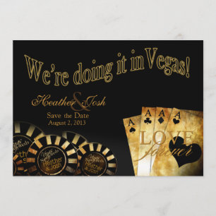 Las Vegas Save the Date (contactez-moi pour person