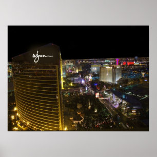 Las Vegas Strip at Night Poster Imprimer