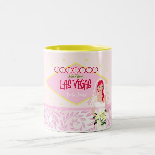 Las Vegas VIP Fête des mariées Mug (Centre)
