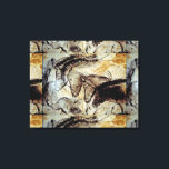 Lascaux Cave Peinture de Chevaux sur toile<br><div class="desc">Lascaux (Grottes de Lascaux) (anglais /læ sˈkoʊ/, [1] Français : [lasko][2]) est le cadre d'un complexe de grottes dans le sud-ouest de la France célèbre pour ses peintures rupestres paléolithiques. Les grottes originales sont situées près du village de Montignac, dans le département de la Dordogne. Ils contiennent certains des plus...</div>