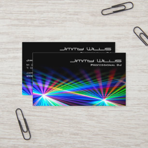 Laser Light Club cool - DJ Carte de visite