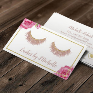 Lashes Artiste maquillage Élégante fidélité floral