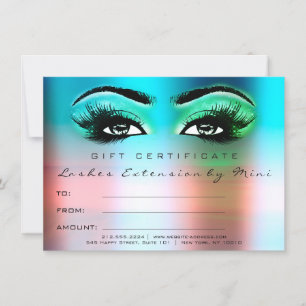 Lashes Oyes Purple Ombre certificat maquillage cad