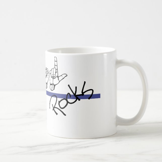 L'ASL bascule la tasse de café (Droite)