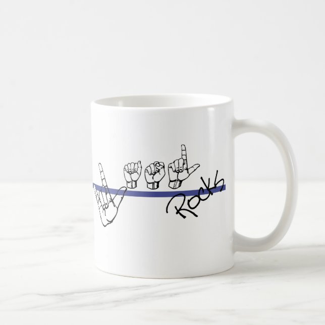 L'ASL bascule la tasse de café (Droite)