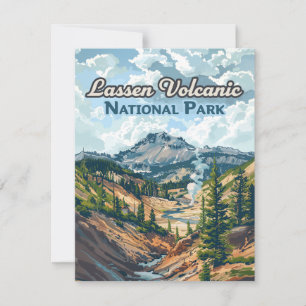 Lassen Volcanic National Park Californie Carte