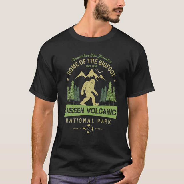 Lassen Volcanic National Park T-shirt California B (Devant)