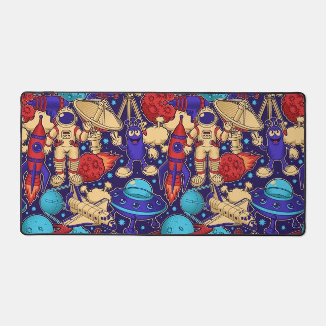 L'astronaute de la caricature spatiale Shuttle Ali (Recto)