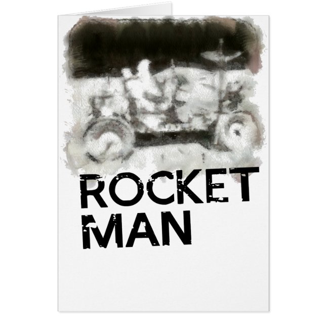 L'astronaute de Rocket Man sur la Lune (Devant)