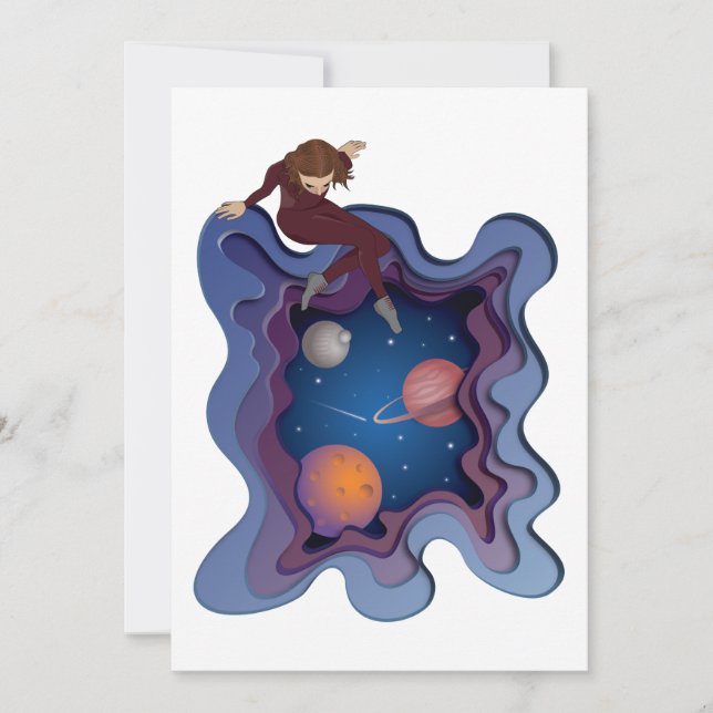 L'astronaute : L'espace pour filles (Devant)