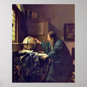 L'astronome de Vermeer - Poster