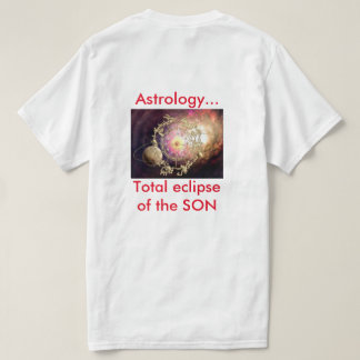 L'astronomie éclipse le T-shirt d'astrologie