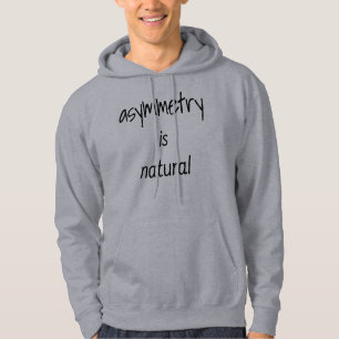 L'asymétrie est le Sweat - shirt à capuche de base