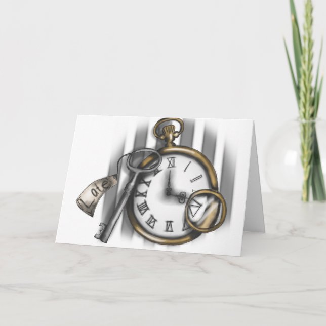 LateClock - carte d'Alice (Devant)