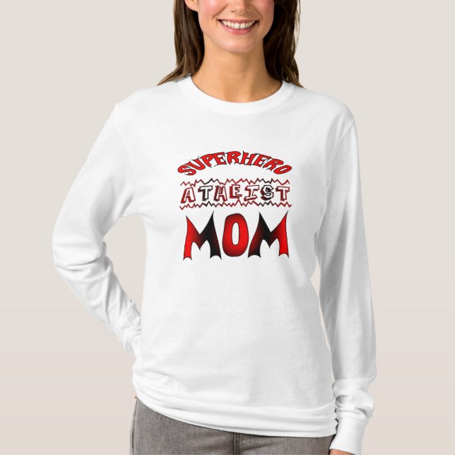 L'athée officiel Parents le T-shirt (Devant)