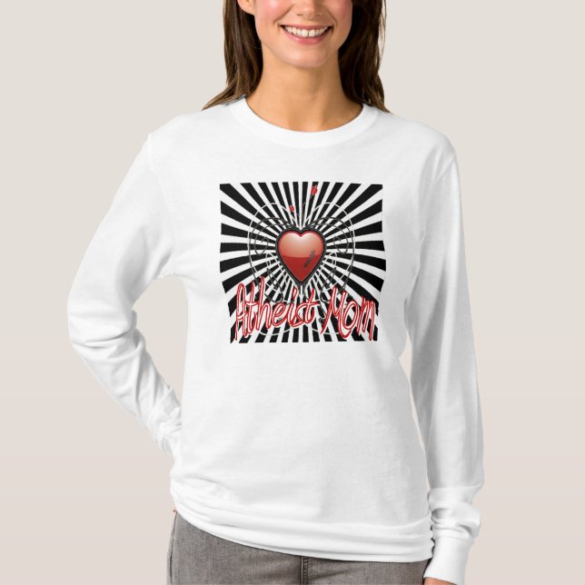 L'athée officiel Parents le T-shirt (Devant)