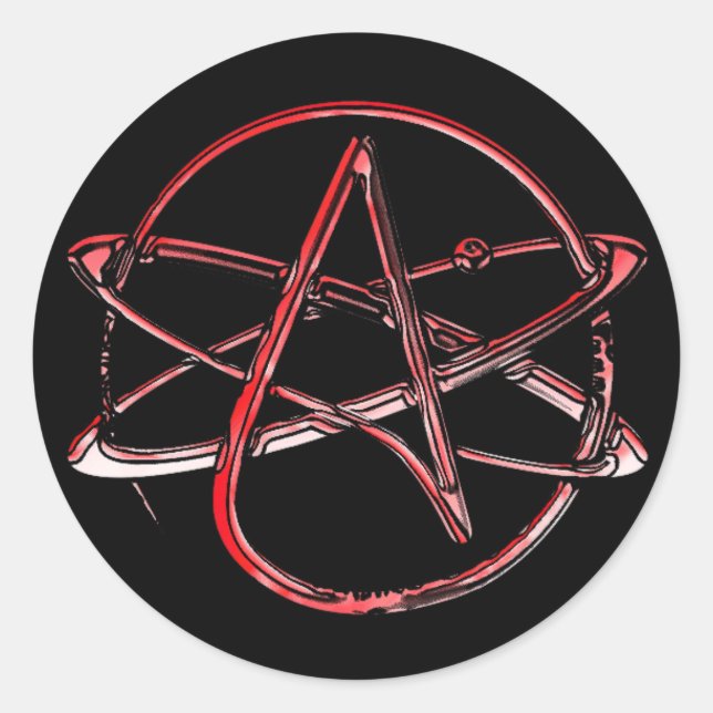 L'athéisme pour tous les autocollants (Devant)