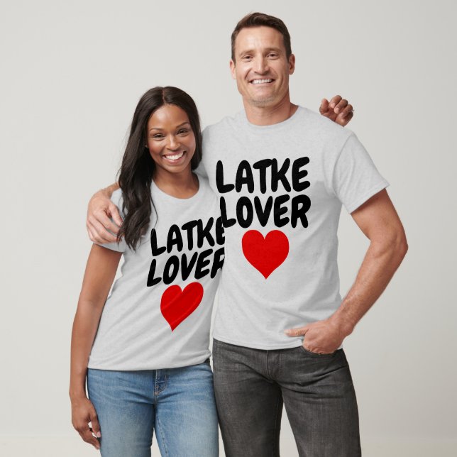 LATKE LOVER T-shirts juifs amusants (Unisexe)