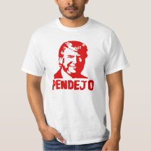 L'atout suce le T-shirt de "Pendejo"