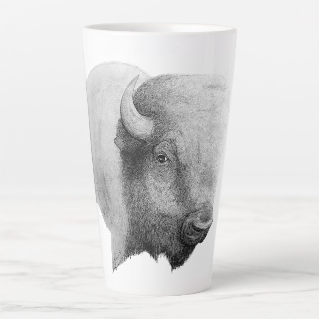 Latte Buffalo, tasse à café (Devant)