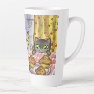 Latte Cadeau Tasse Café au Lait Chat