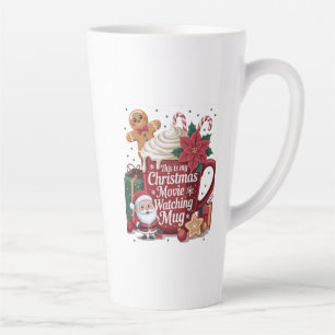 Latte C'est ma tasse pour regarder des films de Noël à N