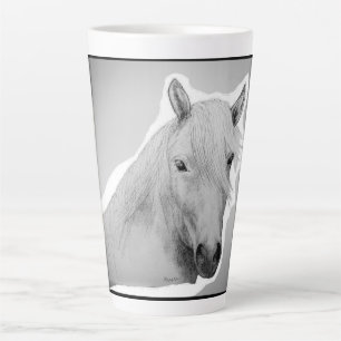 Latte Cheval, tasse de café