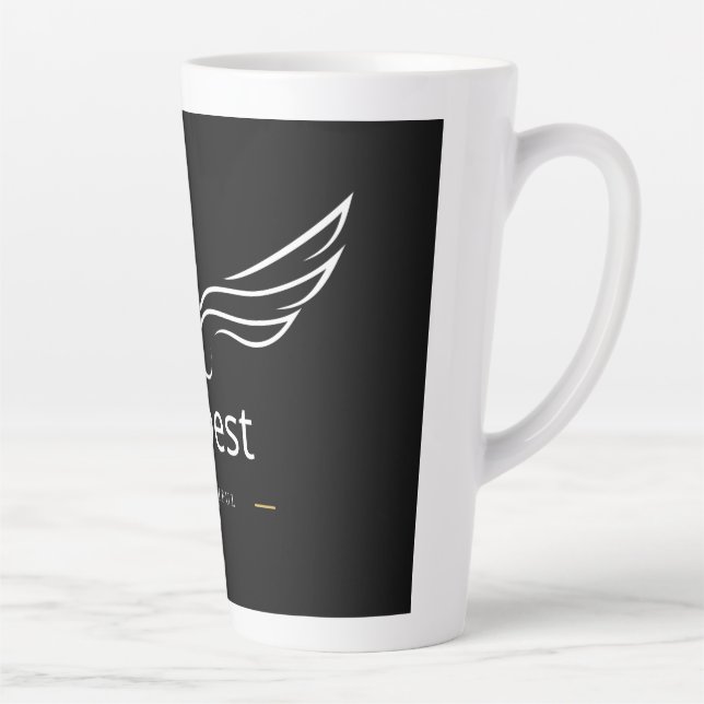 Latte Conception de tasse à café super – Style audacieux (Droite)