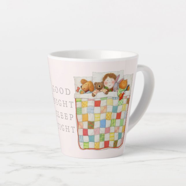 Latte COUVERTURE CONFORTEUSE Tasse Cocoa - Rose (Angle droit)