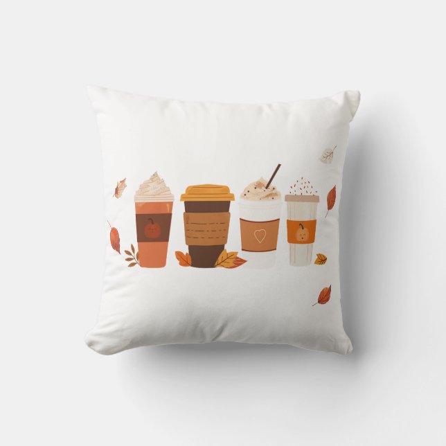 Latte d'automne et Coussin Citrouille (Recto)