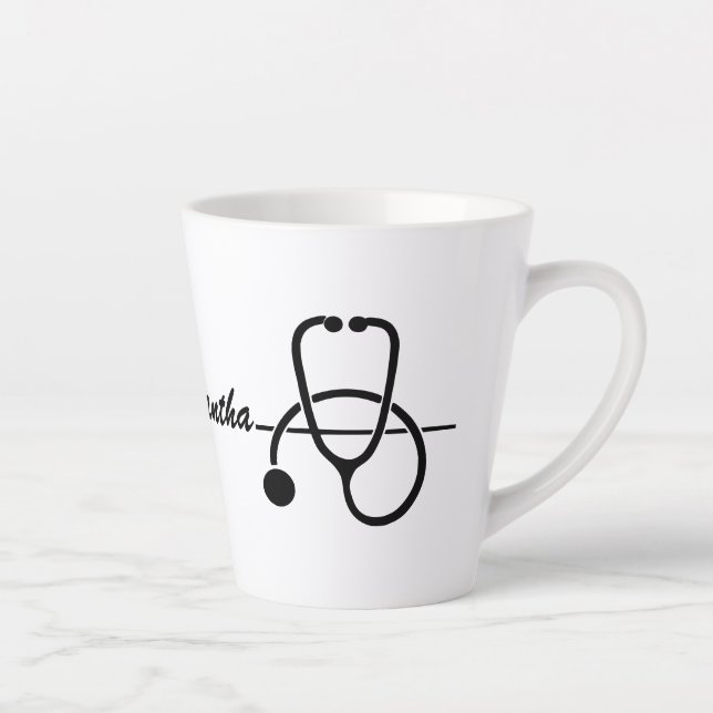 Latte de cadeau professionnel de la santé Mug (Droite)