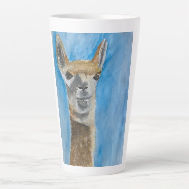 Latte Llama sur la tasse (Devant)