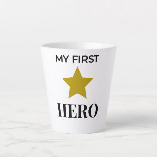 Latte Ma première tasse de café Héros – Cadeau significa