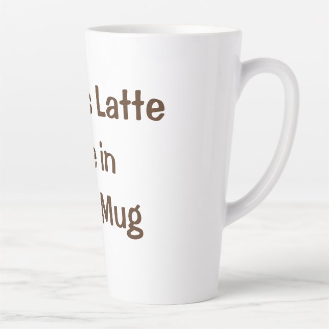 Latte Mug (Droite)