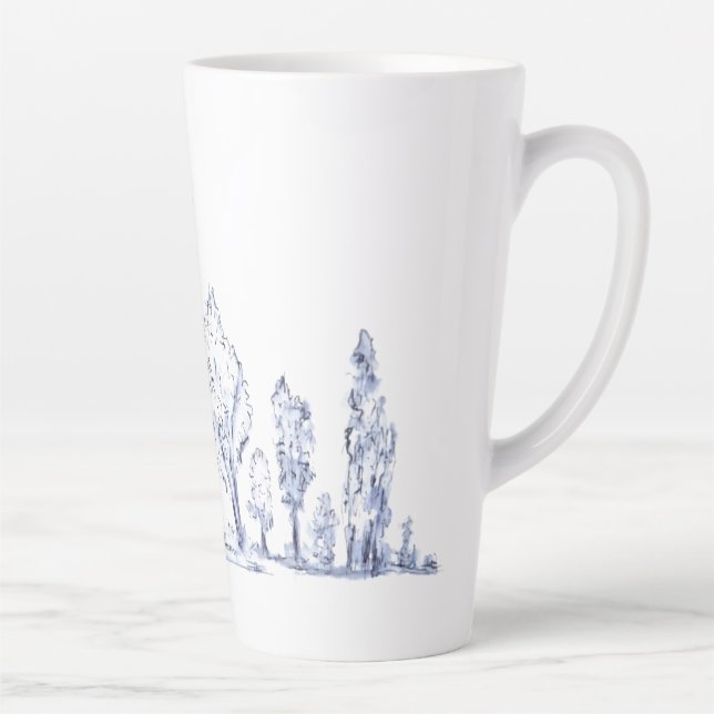 Latte Mug d'écureuil volant (Droite)