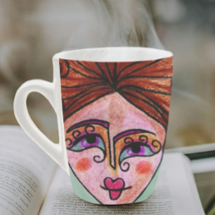 Latte Mug (Femme Whimsical - 01)