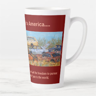 Latte Mug : Il était une fois en Amérique, bordeau