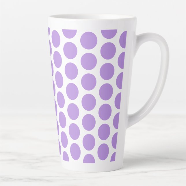 Latte Mug Pois Latte Mug (Droite)