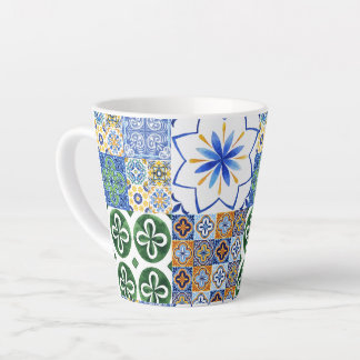 Latte Mug tuiles portugaises