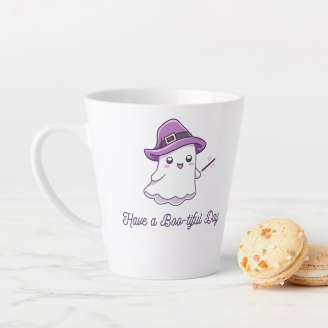 LATTE MUG - Une journée Boo-ti-full Day (En situation)