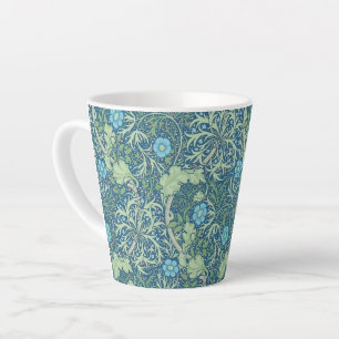 LATTE MUG : WILLIAM MORRIS : CONCEPTION D'ALGUES D
