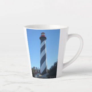 Latte Phare de St Augustine Photo sur une tasse à café