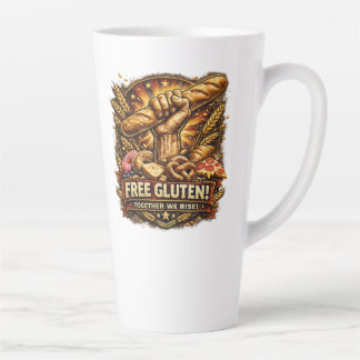 Latte Sans Gluten ! Tasse à café drôle pour amateur de p