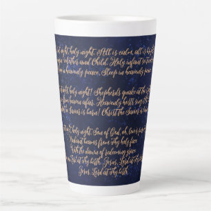 Latte Soirée silencieuse, sainte tasse de café de nuit