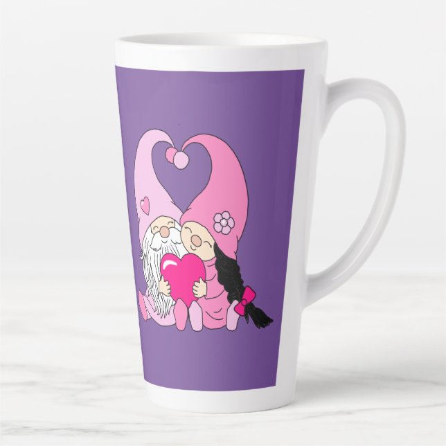 Latte Sois mien, tasse de baiser (Droite)